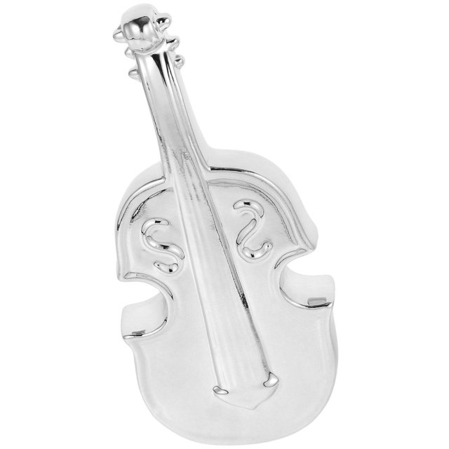 OUNONA Ornement en Céramique Forme Cello 1Pcs Style Artistique Minimaliste Modèle Cello Réaliste pour Amateurs de Musique