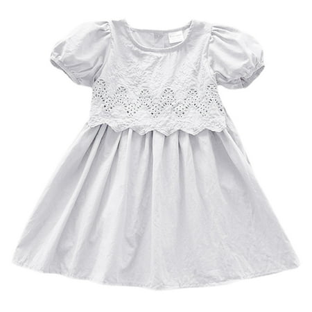 

KI-8jcuD Girls Size 8 Dress Children S Clothing Flower Lace Girls Dress Summer Short Sleeved Cotton Children S Skirt Sweet Style Dresses Toddler Girl 4T Birthday Outfits Baby Girl Girls Cat Dress Gi