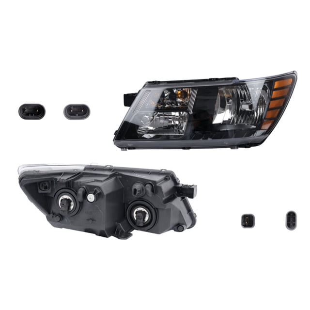 Faro Journey 2009 A 2020 Dodge Izq Fdo Negro DEPO 3012461704163365 1 Pieza