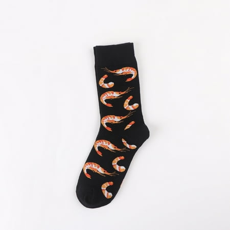 

JNGSA Women Shortcylinder Cartoons Printing Towel Bottom Socks Lnvisible Ship Socks Clearance