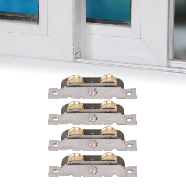 Stainless Steel Copper Roller Assembly with Complete Accessories, Superior Workmanship for Sliding Patio Doors