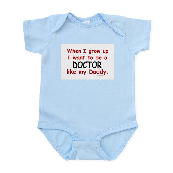 CafePress - Doctor (Like My Daddy) Infant Bodysuit - Baby Light Bodysuit