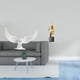 thumbnail image 2 of Escultura de ángel,Estatua de ángel para decoración del hogar,manualidades,color blanco,Estatua de arte abstracto,Estatua de arte abstracto Escultura de resina moderna,Colección creativa de, 2 of 8