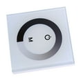 thumbnail image 3 of Controlador de interruptor de pared con regulador de intensidad táctil de un solo color, tira de luz LED CC 12 V-24 V, blanco, 3 of 14