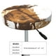 thumbnail image 4 of Balery Western Cowboy Countryside Fundas de asiento para taburete de bar redondo de tela de terciopelo ajustables que protegen de arañazos y manchas para sillas de 14 a 17 pulgadas.-14 inch, 4 of 7