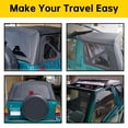 thumbnail image 6 of Kojem Replacement Soft Top W/Tinted Windows for 95 96 97 98 Suzuki Sidekick/Geo Tracker Black, 6 of 18