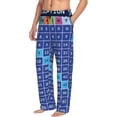 thumbnail image 6 of Hirioo Multiplication Table for Men's PJ Pajama Pants Sleep Pants Men's Home Trousers with Pockets,S-3XL-Small, 6 of 6
