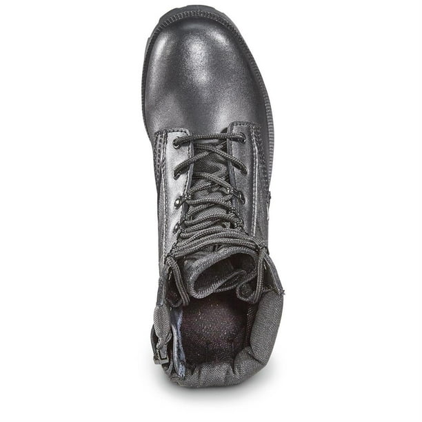 Blackrock Men\'s 5040212 Black Leather Lace Up Round Toe Jungle Boots Size 7 Blackrock Men main image 3