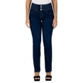 thumbnail image 1 of Pantalón Recto Britos Jeans Mujer Azul Magic Pomp 025249, 1 of 5