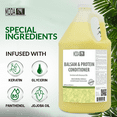thumbnail image 5 of MODA - Moisturizing Conditioner for all Hair Types, Balsam and Protein, 128 Oz, Professional - Strengthens, Moisturizes, Leaves Hair Soft and Shiny, Adds Volume, Protects Color and Restore, 5 of 7
