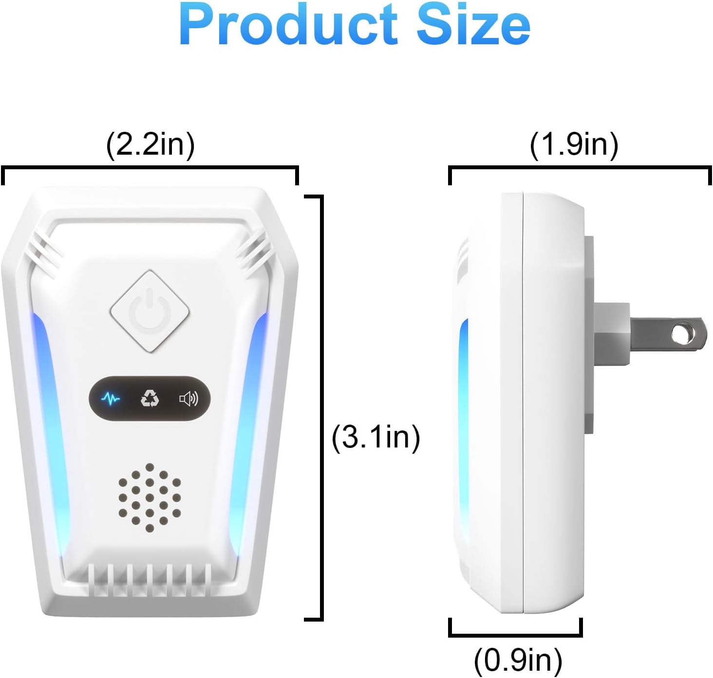 2026 Upgraded Ultrasonic Pest Repeller Plug-In, 6-Pack Electronic Deterrent with 3 Modes, Home Protection for Mice, Bugs & Mosquitoes