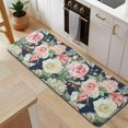 thumbnail image 5 of Pioneer Flower Floral Print Pattern Kitchen Rug Mat,Kitchen Runner Rugs Non Skid Washable,Decorative Kitchen Floor Mats for Kitchen,Sink,Laundry,17"x47.2", 5 of 7