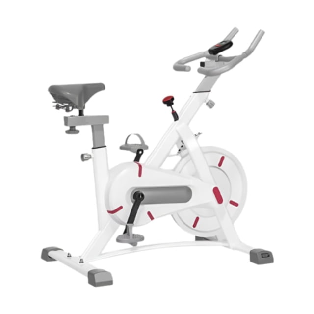 Bicicleta estática para entrenamiento cardiovascular Zulema con computadora para apartamentos y espacios pequeños