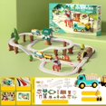 thumbnail image 4 of BESTSKY High-Speed Train Set for Urban Rail Adventure, Magnetic Connection Train for Boys & Girls, Train Track for 3-7 Years Old Toddlers & Kids, Railway Set Christmas Toys for Kids, 4 of 7