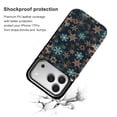 thumbnail image 2 of Set of Color Snowflakes Christmas Leather Wallet Case for iPhone 16 Wallet Case Card Holder Flip, 2 of 8