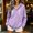 Purple, variant on NominalSnug Women Casual Hoodie Lightfleece Lined Long Sleeves Fashion Pullover Loose Fit Tunic Winter Tops Comfy Shirts