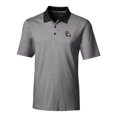 thumbnail image 2 of Men's Cutter & Buck Black NC State Wolfpack Big & Tall Forge Tonal Stripe Stretch Polo, 2 of 3