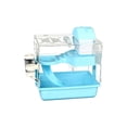 thumbnail image 1 of Cage pour Hamster Petit Habitat pour Hamster Observation à 360 Enclos pour Hamster avec Roue de Course et Cachette pour Nain, Cochon d'Inde, Gerbilles, 1 of 6