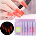thumbnail image 1 of XWSHYW Uñas Postizas Pegatinas Luminosas para Uñas, Pegatinas para Uñas Postizas, Pegatinas de Gelatina, Pegatinas para Uñas, 1 of 3