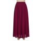 thumbnail image 5 of Moda mujer Primavera Verano cinturón botón cremallera cintura alta sólido Retro falda mujer plisado Wmkox8yi FGJ2629, 5 of 9