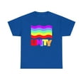 thumbnail image 4 of Unity LGBT Love Live Be Happy Love Print LGBT Equality Plus Size Tops for Women, 4 of 8