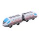 thumbnail image 1 of Juego De Trenes De Juguete, Tren De Juguete Locomotora ABS Electrónico Para Niños, 1 of 7