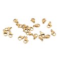 thumbnail image 2 of Lobster Clasp DIY Jewelry 20 Pcs Gold Lobster Clasp Connection Buckle Vacuum Plating For Bracelets For Anklets For Necklaces ANGGREK Arte y Manualidades, 2 of 8