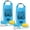 Blue-2pack-10L, variant on 2-in-1 Sand Anchor Bag with Adjustable Buoy, Waterproof Dry Bag for Jet Ski, Kayak & Water Sports