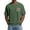 Army Green, variant on 250 Anniversary Usa Shirt Short Sleeve Big and Tall V Neck T-Shirt Lounge Waffle Tshirts Cozy Lightweight Patriotic Shirts, White 2XL