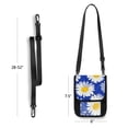 thumbnail image 4 of Secure Travel Neck Wallet Passport Holder Adjustable Strap For Men & Women 6*7.5in Christmas Circular Pattern, 4 of 6