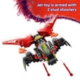 thumbnail image 6 of LEGO NINJAGO Ninja Combat Vehicle - 3 in 1 Building Toy - Dragons Rising Play Set for Boys & Girls, Ages 8+ - Model Building Kit for Kids W/6 Ninja Toy Minifigures - Gift Idea for Birthdays - 71844, 6 of 8