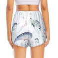 thumbnail image 4 of Goofa Sea Animals Printed Women 2 in 1 Running Shorts,Quick Dry Athletic Workout Shorts,High Waisted Athletic Shorts with Liner Pockets-XX-Large, 4 of 9