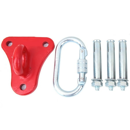 

TriPod Bracket with Expansion Screws and Carabiner for Fire Escape Life Safety Rope Fixing Device