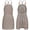 Beige, variant on DOVACKA Cross Back Chef Bib Apron with 4 Pockets, Heavy Duty Tool Apron for Men Women, for Kitchen Cooking Gardening Baking Work