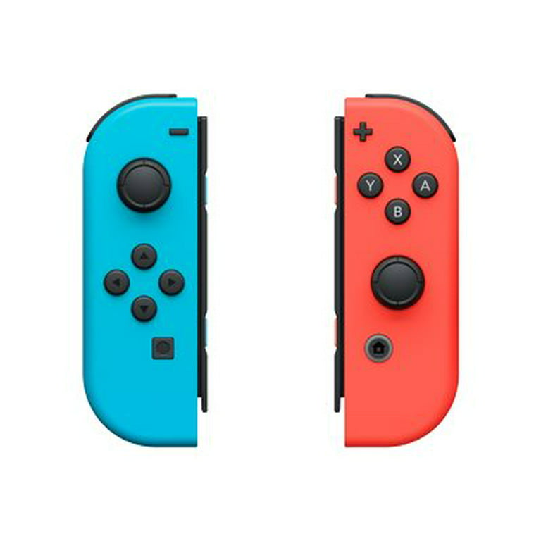 Joy-Con (R) - Joy-Con gamepad(Left) - gamepad - wireless - blue, red - for Nintendo Switch - Walmart.com