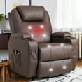 Furmax Electric Reclining Chair Elderly Lift Recliner with Massage and
