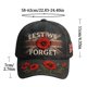 thumbnail image 3 of Gorra de béisbol conmemorativa | Cierre ajustable tipo snapback | Gorra transpirable para exteriores para honrar la memoria, 3 of 9