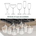 thumbnail image 4 of Wine Glass Holder,bar Hanging Rack Storage Rack,wine Glass Rack For Kitchen, 4 of 5