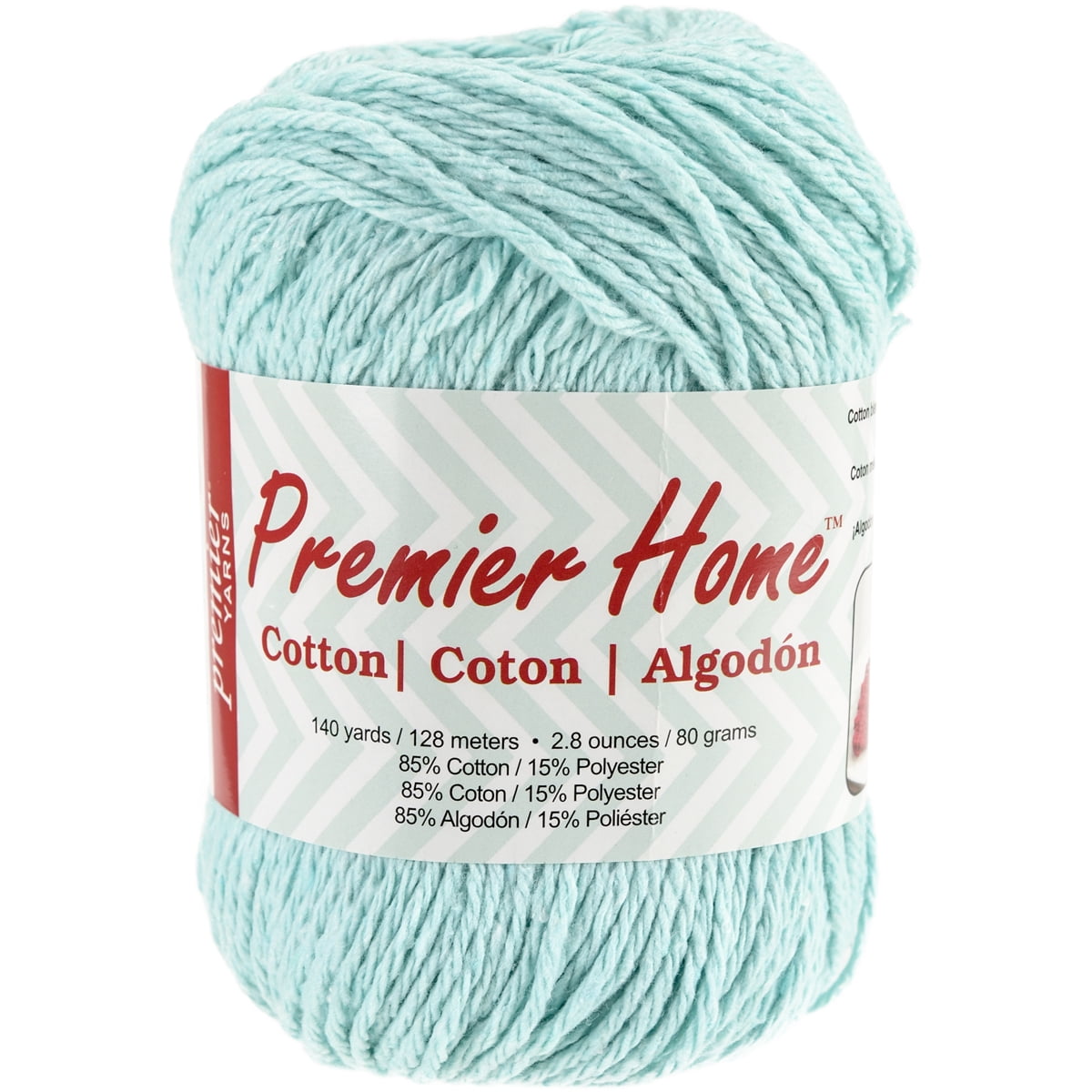 Premier Yarns Home Cotton Yarn SolidPastel Blue Walmart Canada