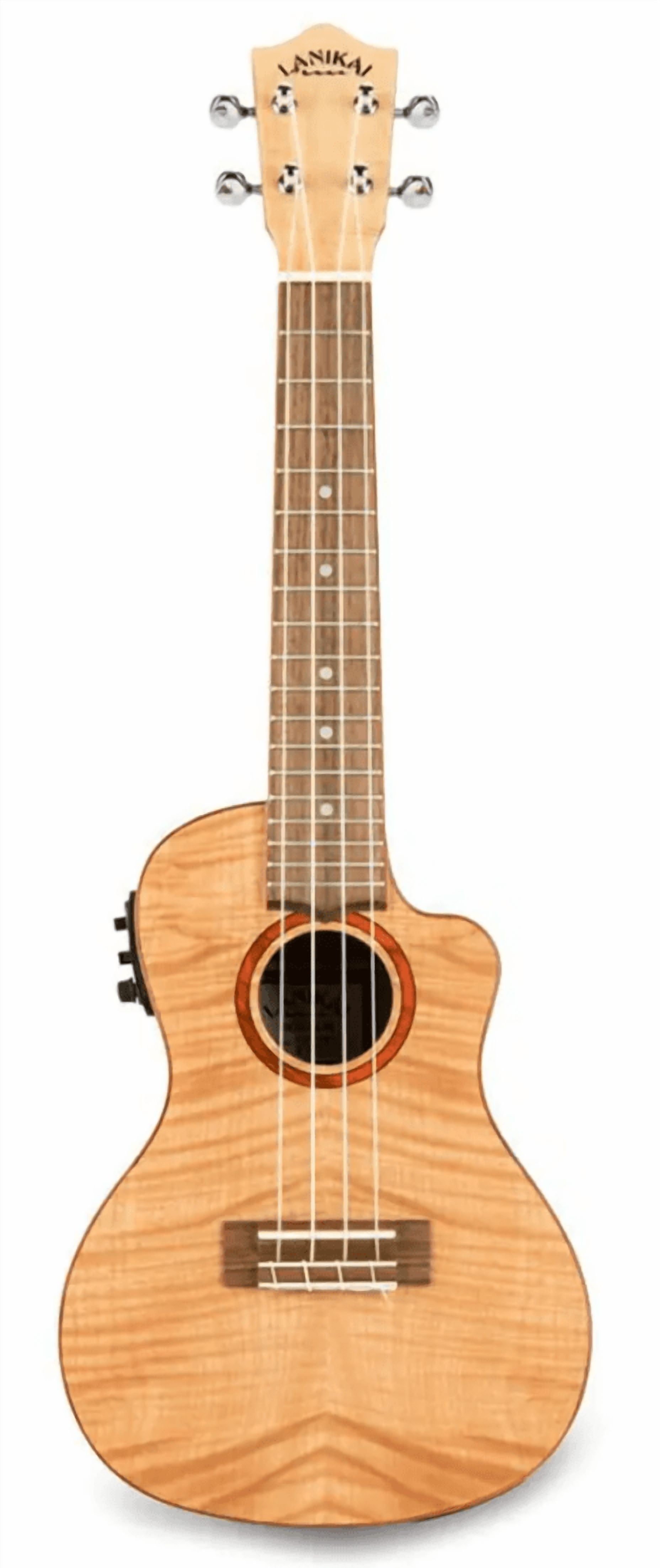 Lanikai Flame Maple Concert with Kula Preamp A/E Ukulele
