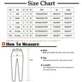 thumbnail image 2 of Kovlvoll Womens Plus Size Pants High Waist Elastic Cinch Bottom Solid Color Loose Lounge Comfy Workout Trackpants, 2 of 6