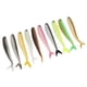thumbnail image 3 of 10 Uds. Señuelos Blandos Diseño De Cola De Pez Doble Color 2,6g 8,5 Cm Aparejos De Pesca De Silicona Señuelo Cebo De Pesca Para Exteriores, 3 of 7