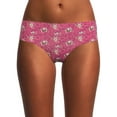 thumbnail image 3 of Jessica Simpson Women's Micro Bonded Hipster Panties, 5-Pack, 3 of 3