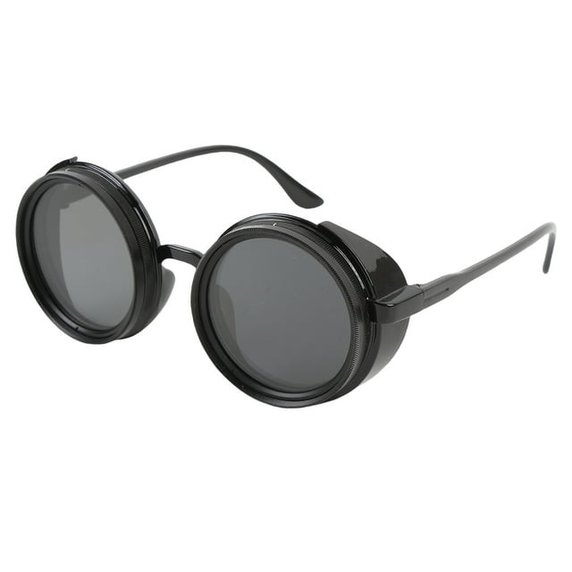 Adjustable Light Reducing Glasses, Rugged Polarized Glasses Round Shape for Exercise