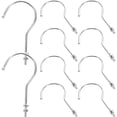 thumbnail image 1 of 8 ganchos para maniquí: ganchos metálicos para ropa, ideales para exhibir maniquíes, perchas de hierro en forma de S, organizadores de ropa para uso doméstico y comercial., 1 of 8