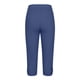 thumbnail image 4 of WILLBEST Pantalones de Yoga de Color Liso Para Mujer, Leggings de Entrenamiento de Cintura Alta, Mallas Deportivas Cortas Transpirables Para Correr, Gimnasio y Fitness Extra Grande, 4 of 5