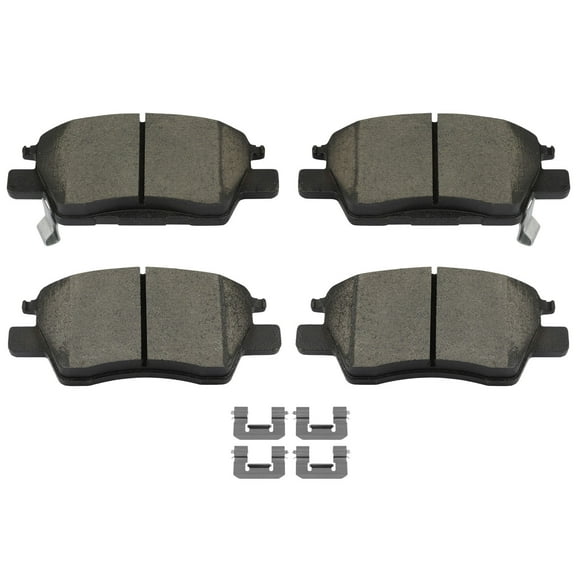 SCITOO Front Disc Brake Pad Set 4PCS w/Hardware Fit For Chevrolet For Cruze 2016 2017 2019
