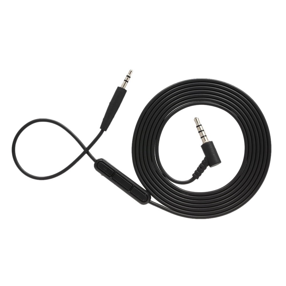 3.5mm Replacement Audio Cable Cord for Universal with Control Talk Mic 