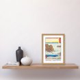 thumbnail image 2 of Choshi Beach, Toura Shimosa Province Utagawa Hiroshige Japanese Woodblock Classic Collection Artwork Framed Wall Art Print A4, 2 of 4