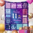 thumbnail image 3 of Sweet 16 Gifts for Girls, 16 Year Old Girl Gifts for Birthday, 16th Birthday Gifts Blanket for Girls Daughter Sister, Sweet Sixteen Gift Ideas for Girl, 16th Birthday Decorations Blanket 60"X50", 3 of 5